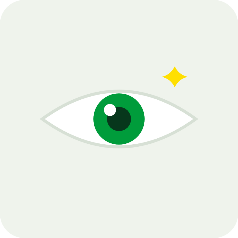 Ilustração: olho aberto, o brinde que fica à vista