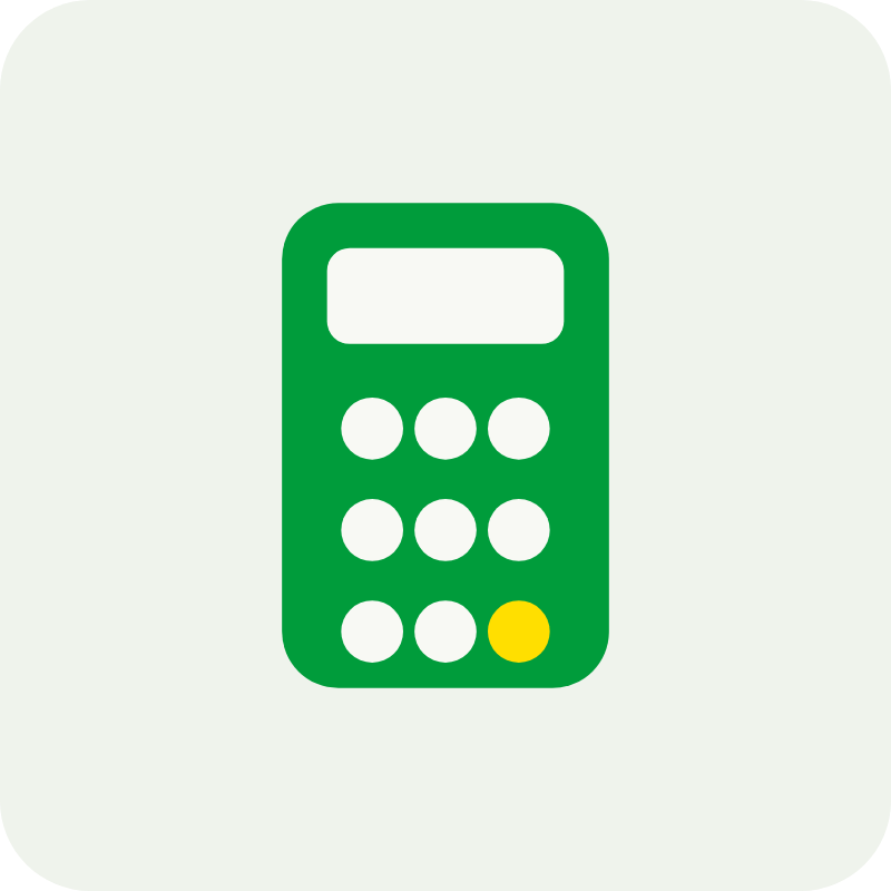 Ilustração: calculadora do custo por dia